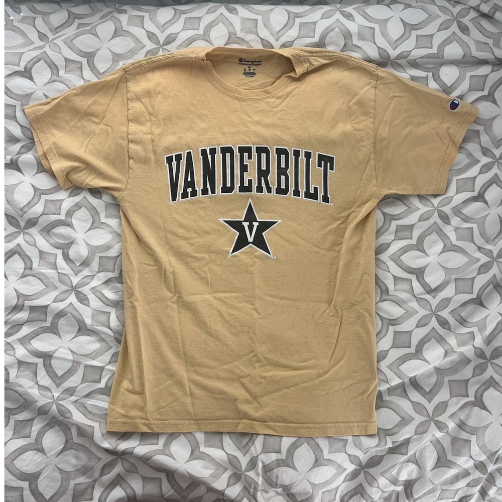 Yellow Vanderbilt T shirt